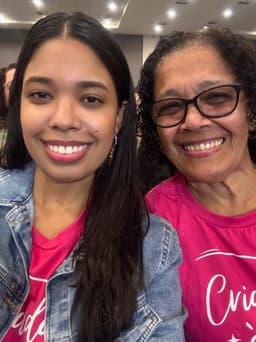 Mariane Firme e Rosângela Lourenço